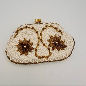 DeLill Vintage Beaded Coin Purse